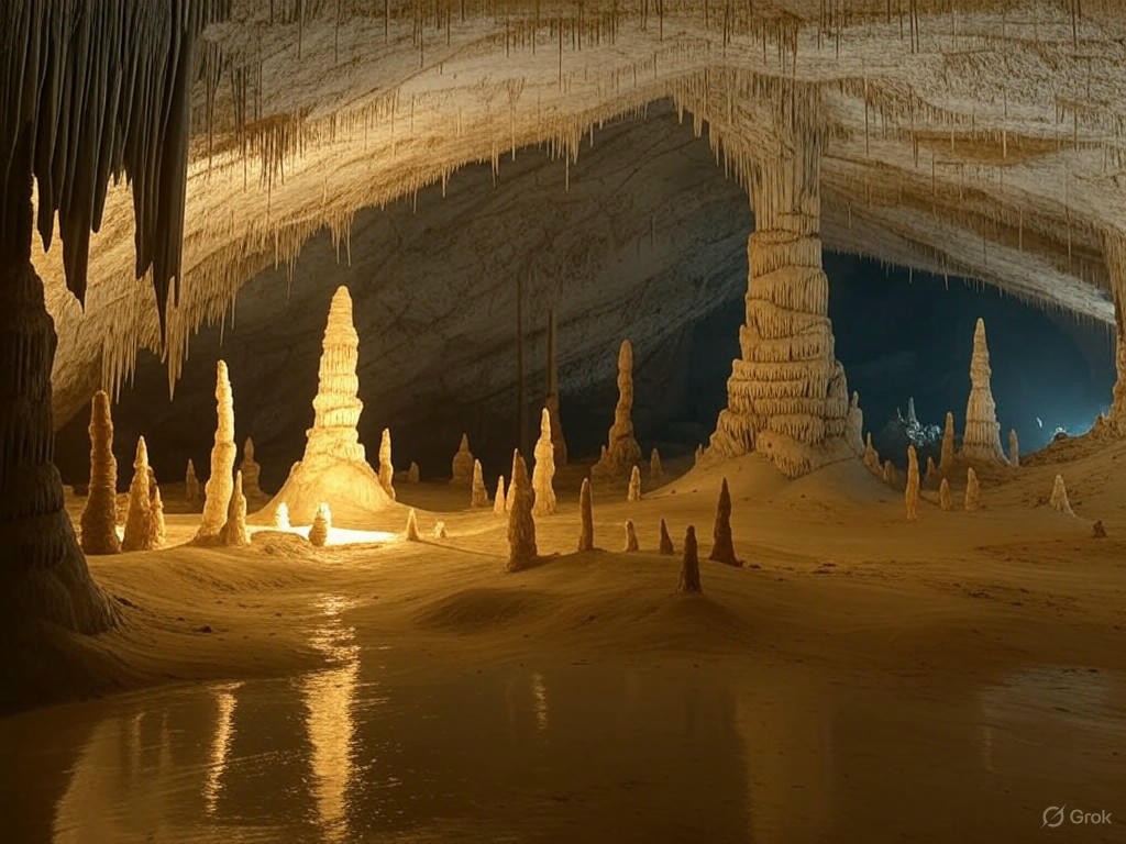 7 מערות נטיפים וזקיפים מדהימות בעולם